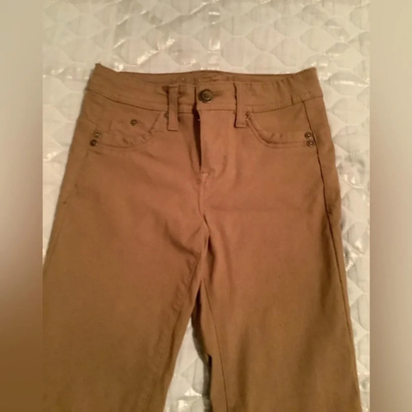 RUE 21~CAMEL JEGGINGS~ SKINNY~Size 1~3~W/ STRETCH - Picture 3 of 5